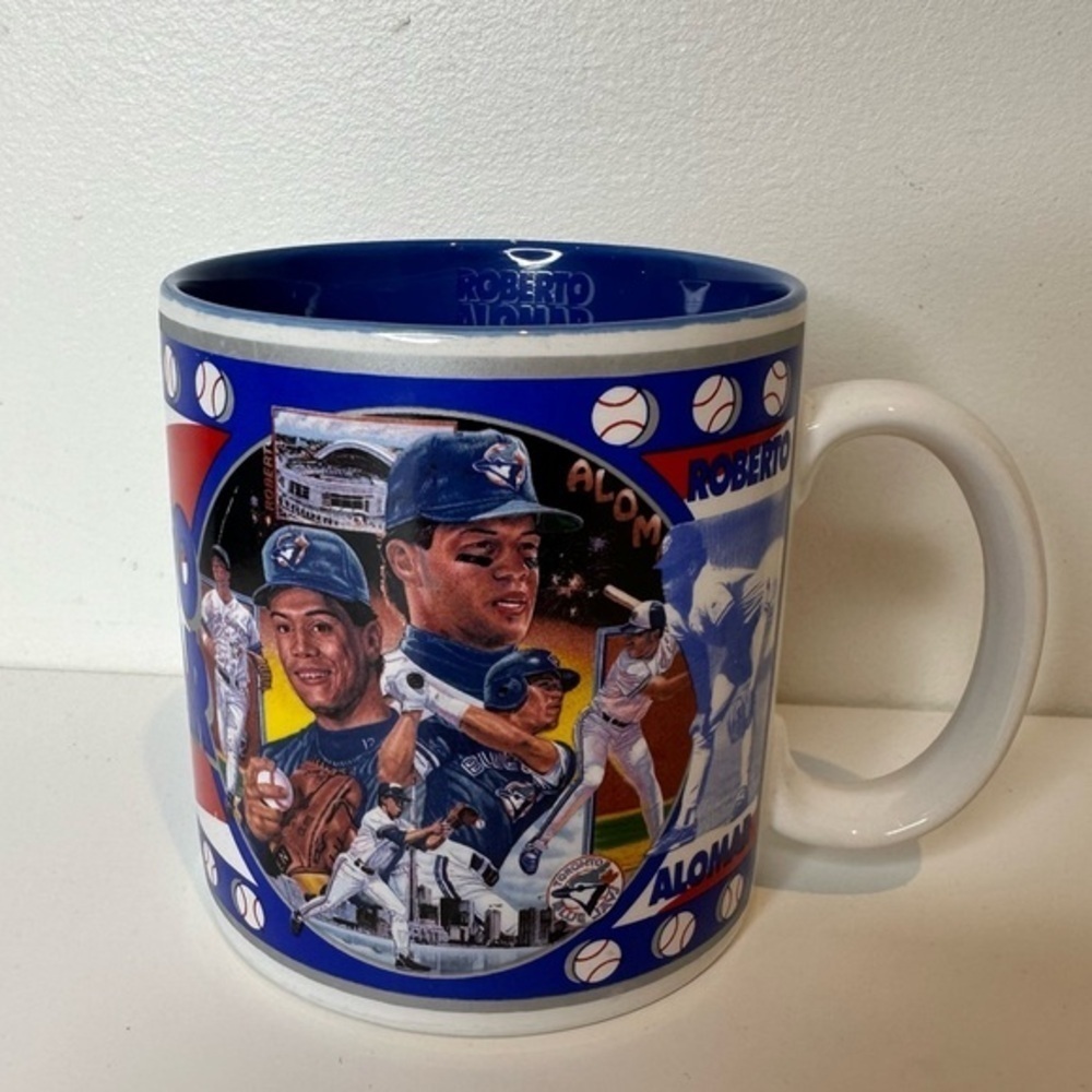 1993 Roberto Alomar Toronto Blue Jays Championship Mug – Limited Edition